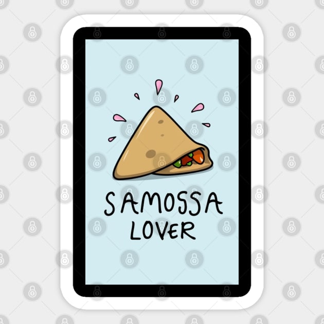 Samosa Fan Sticker by Spaceboyishere